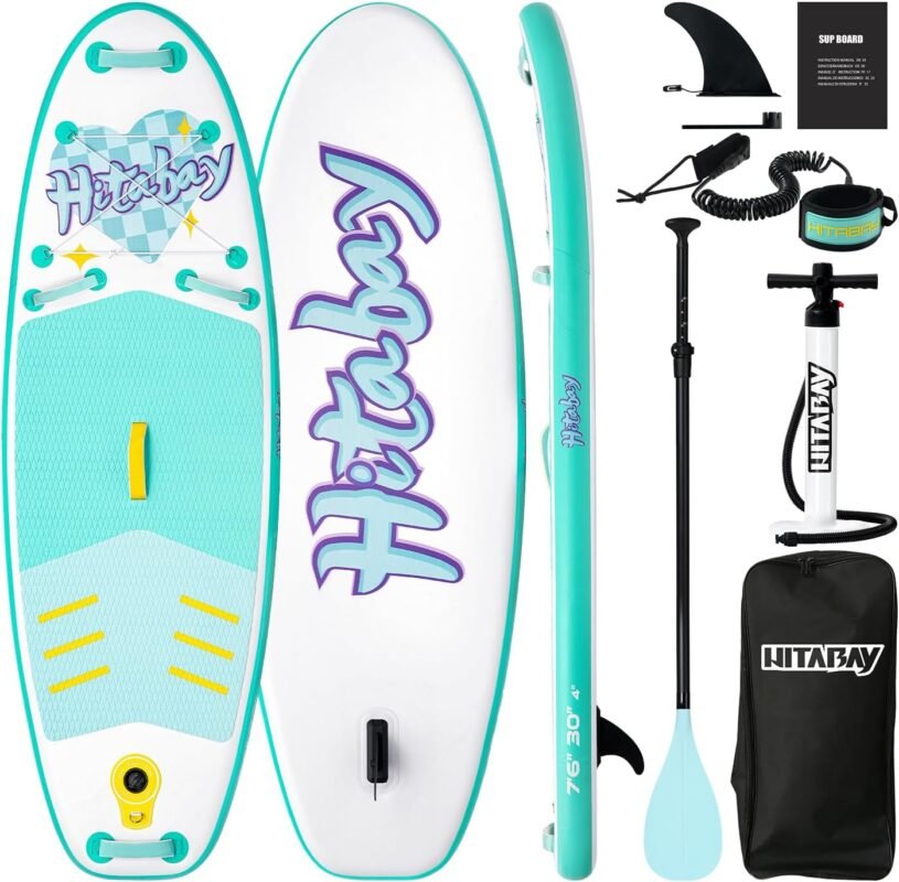 Stand Up Paddle Board im Set für Jugendliche & Kinder SUP Board Set inkl. Komplettes Zubehör, 75kg/80kg/120kg Kids SUP-Board Aufblasbar
