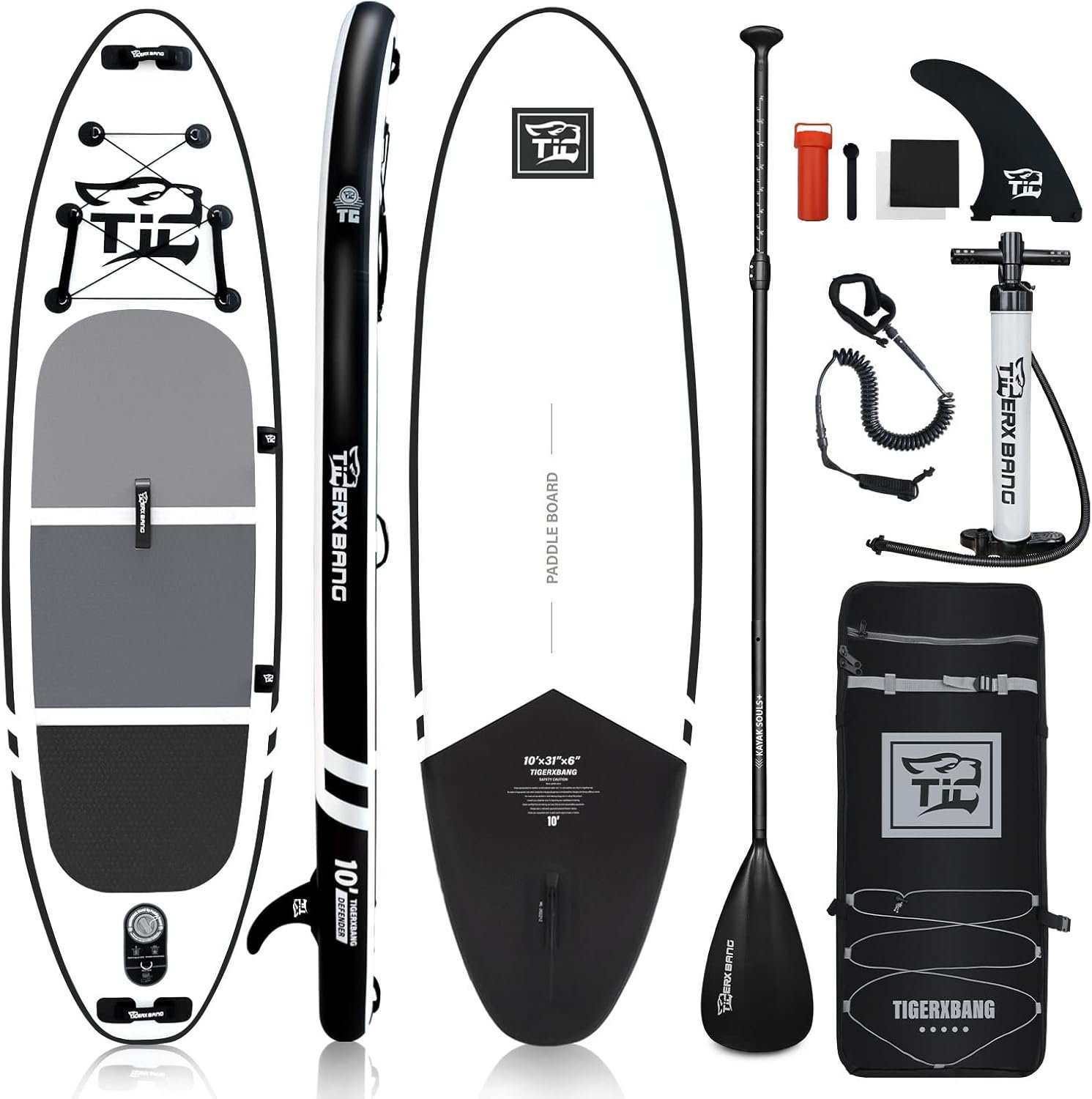 71Fl71CdjJL._AC_SL1500 SUP Boards Stand Up Paddling Board, aufblasbare Paddle-Boards Defender-Pro-Kollektion